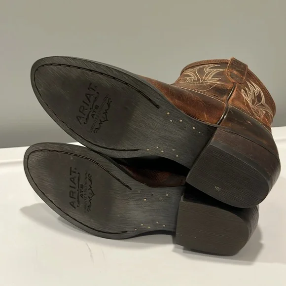 Ariat Dark Brown Western Boots - Picture 5 of 9